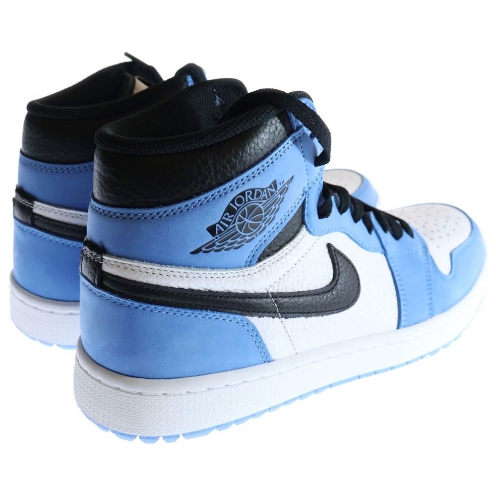 NIKE (ナイキ) AIR JORDAN 1 HIGH GOLF UNIVERSITY BLUE エア