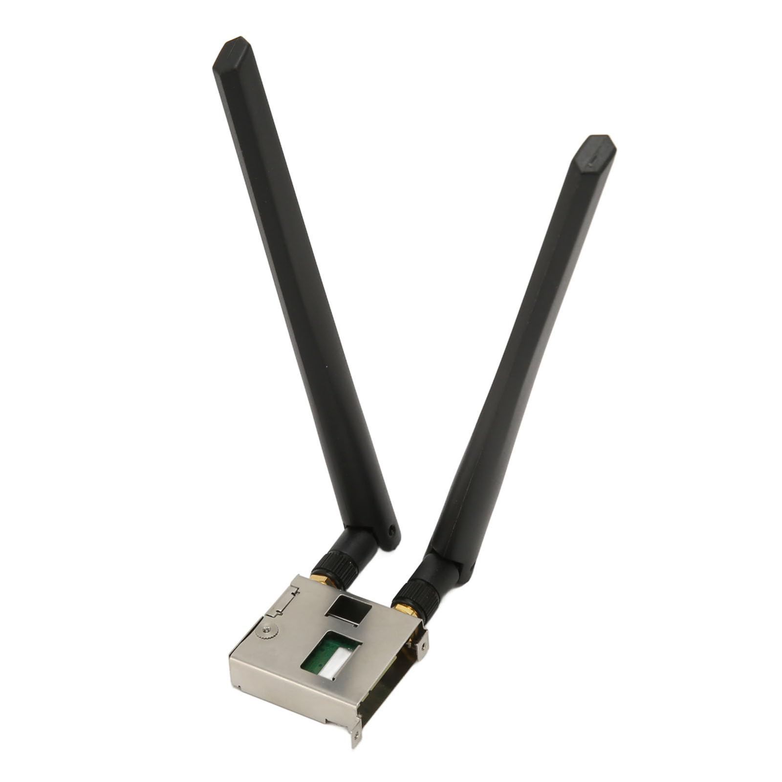 AX210NGW WIFI 6 デスクトップワイヤレスネットワークカード、2.4GHz 5GHz 6GHz NGFF M.2 ポート WIFI 6 カード、2 アンテナ、低遅延、5.2、 マザーボードと互換性あり
