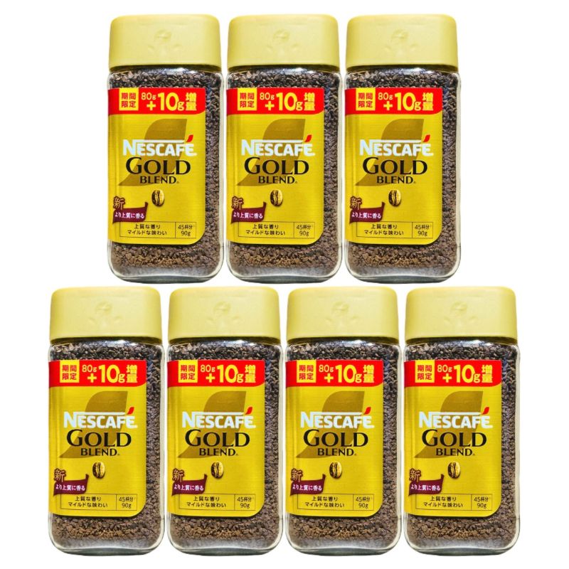 ゴールドブレンド 90g(80g+10g) 7個セット ネスカフェ インスタント