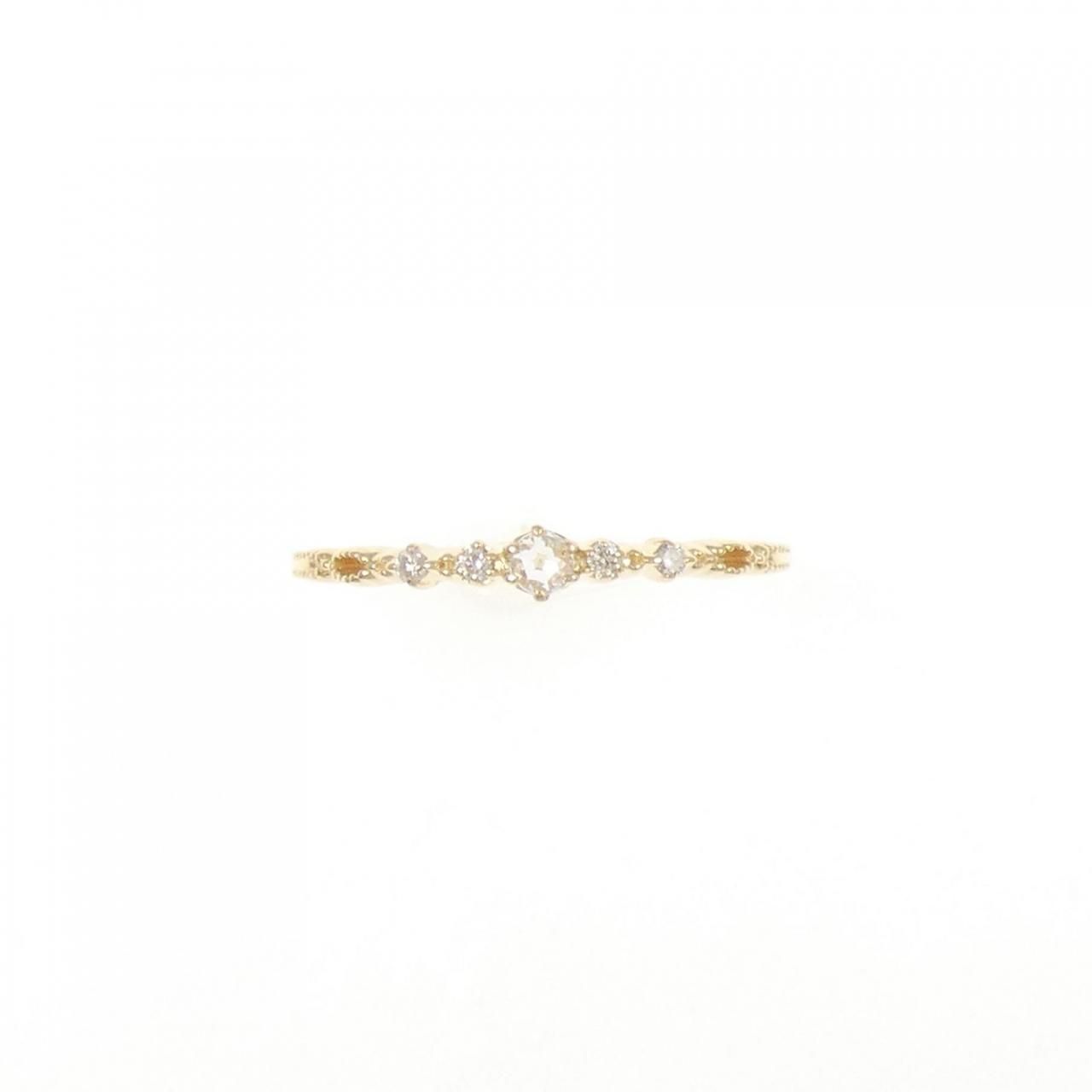 アガット ダイヤモンド リング 0.04CT