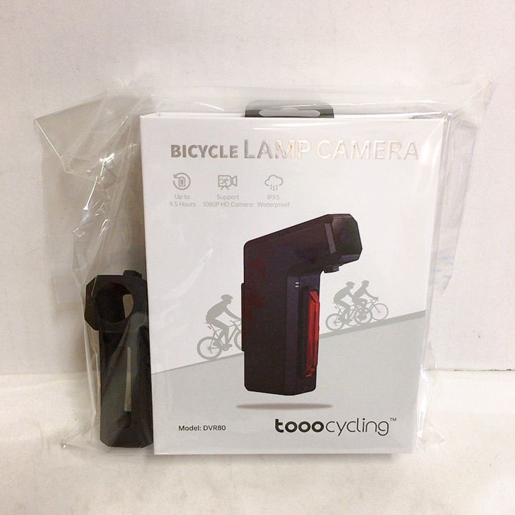 tooocycling DVR80 ドライブレコーダー カメラ リアライト