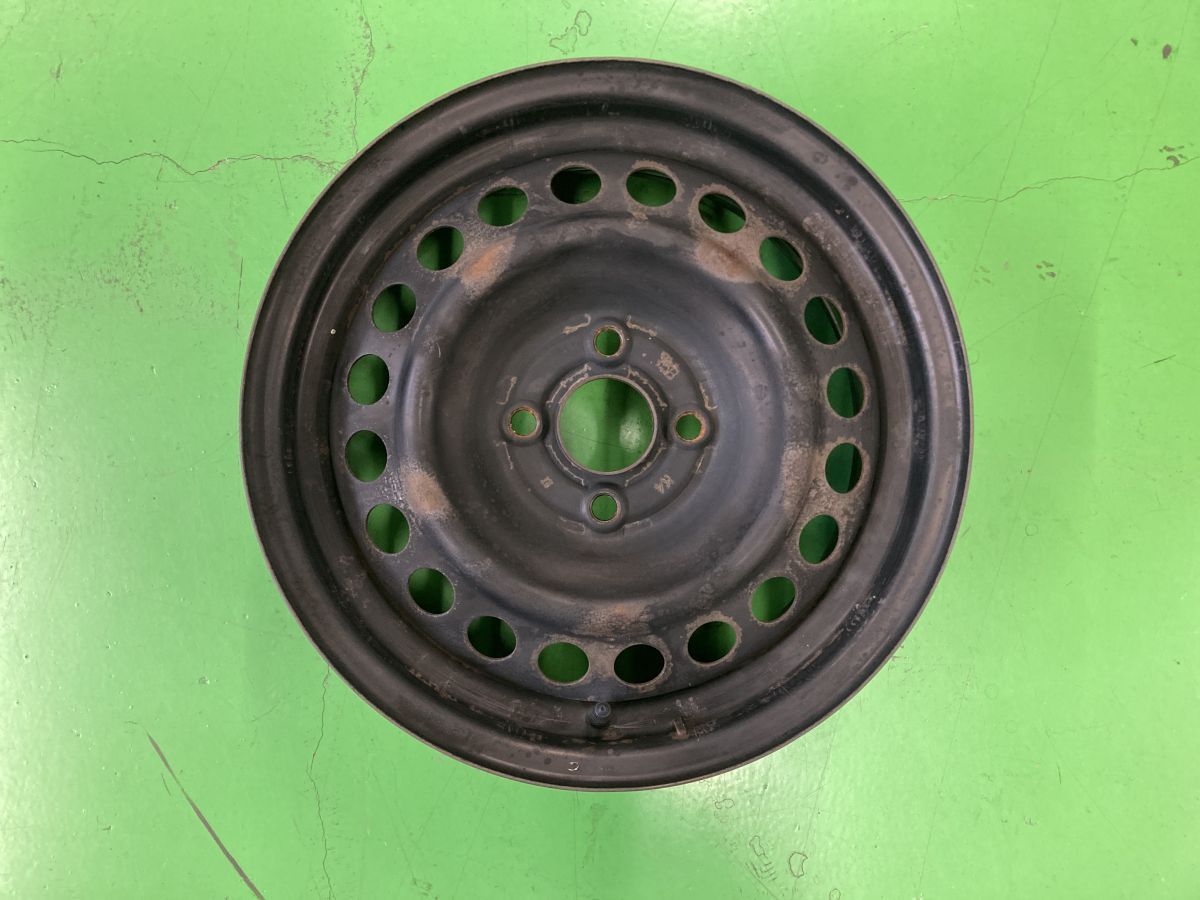 ホンダ GP5 フィットハイブリッド 純正 15インチスチールホイール 4本SET GP6 GK3 GK4 6.0J 50 4H 100 56φ FFCRYSTALESIA_COM