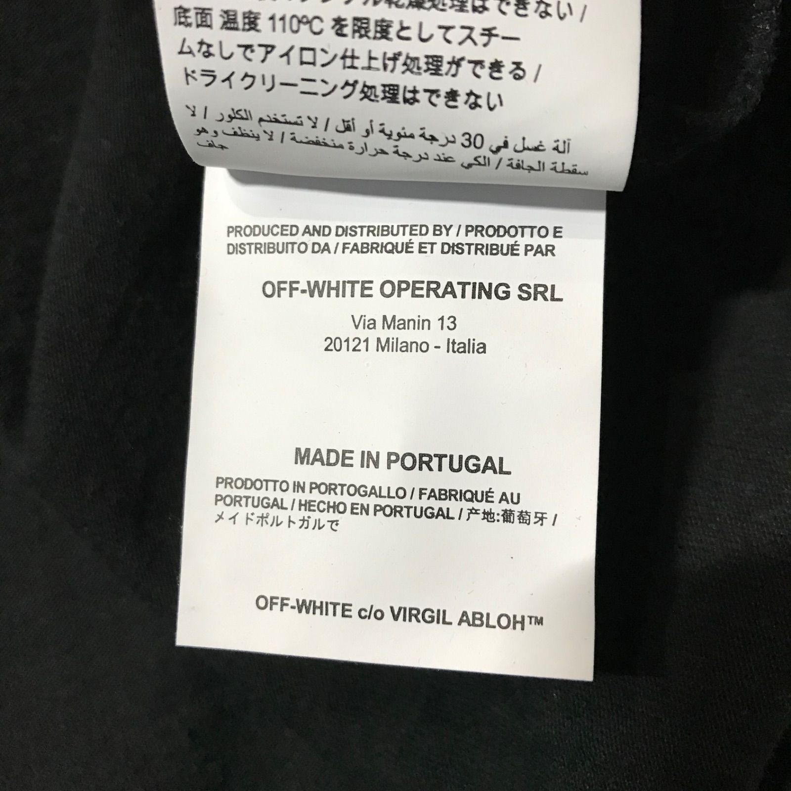 19SS OMAA038R19185015 オフホワイト OFF-WHITE 半袖 STENCIL SS OVER ...