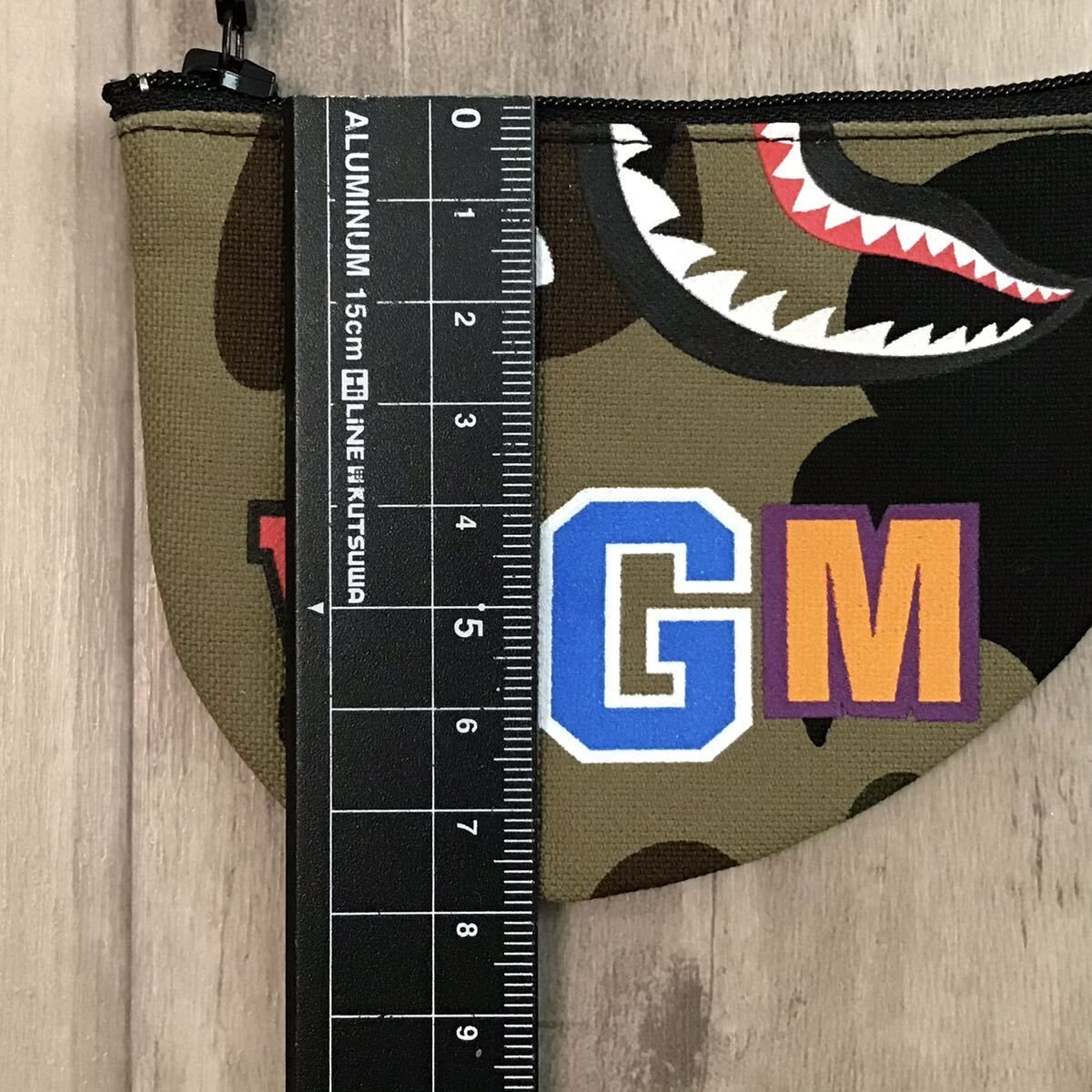 ★新品★ シャーク コインケース BAPE camo shark coin case wallet a bathing ape エイプ ベイプ アベイシングエイプ 財布 迷彩