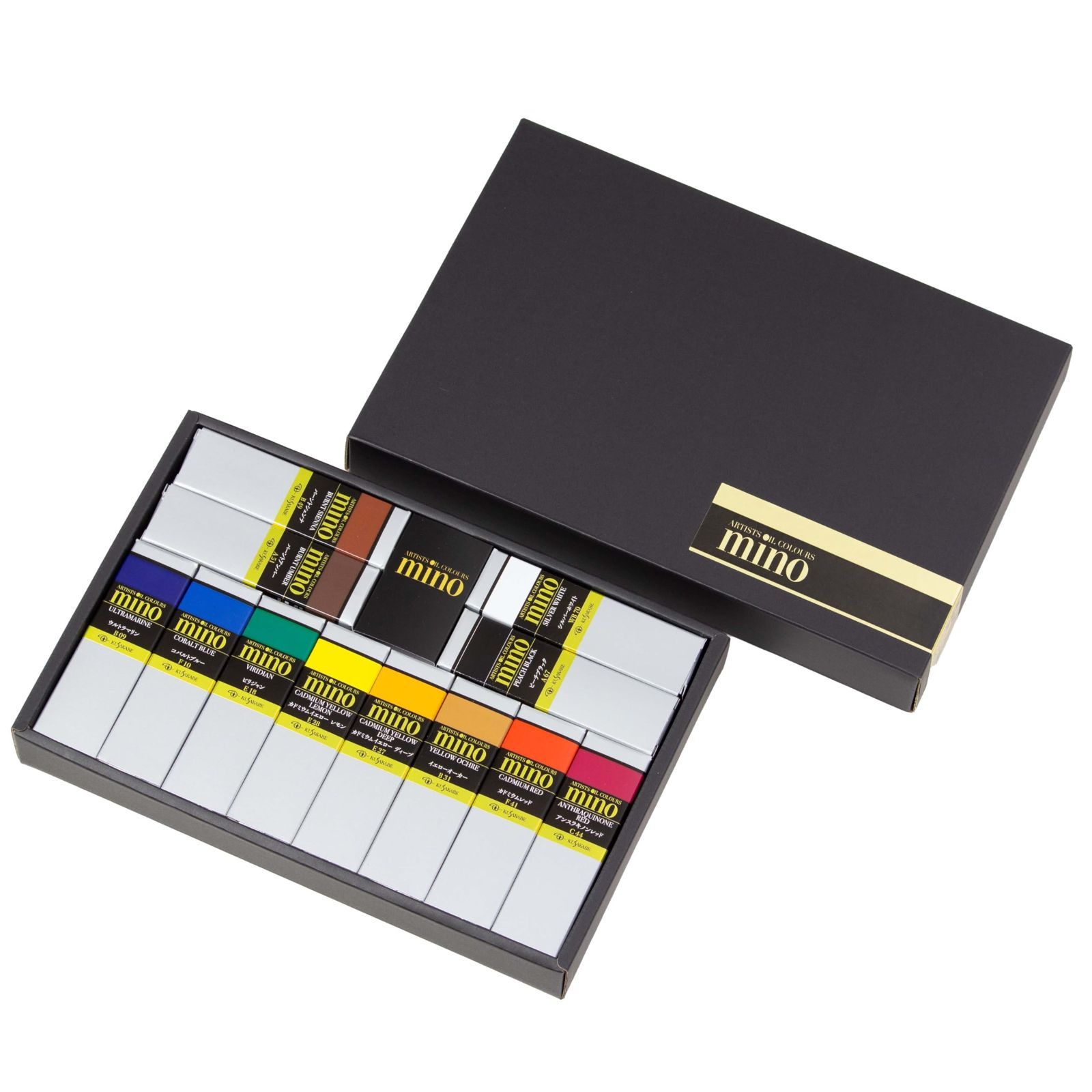 クサカベ Kusakabe ミノー油絵具 M9-12 12色セット 033912