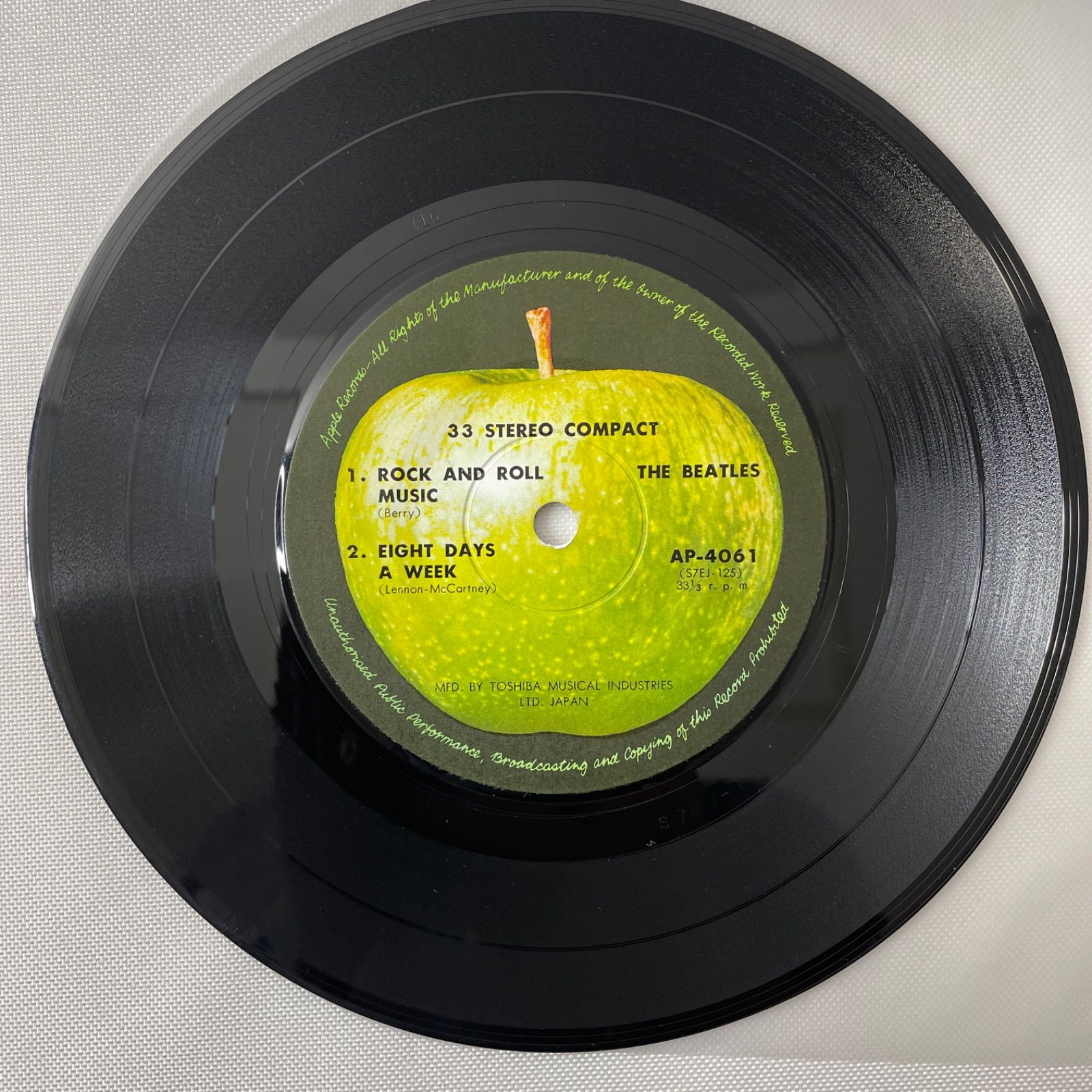 Amazon.co.jp: ROCK AND ROLL MUSIC THE BEATLES 7インチ