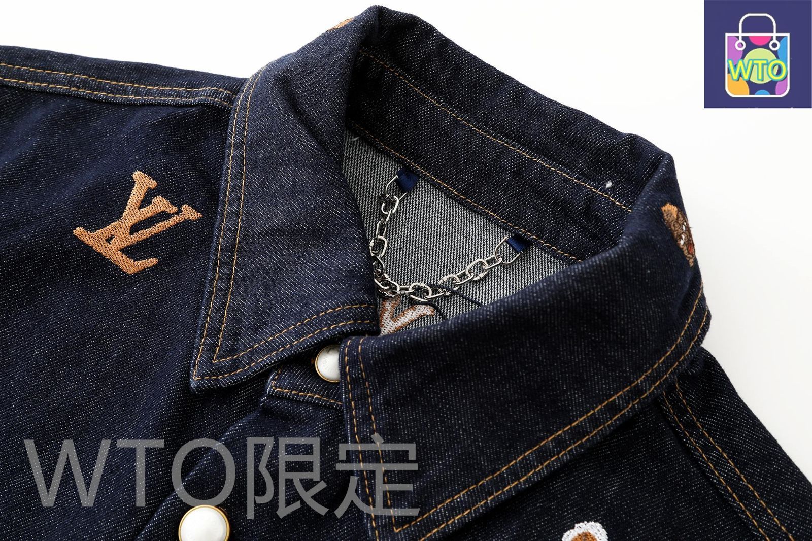 本日限定特価】Louis Vuitton × Pharrell コラボ デニムシャツ