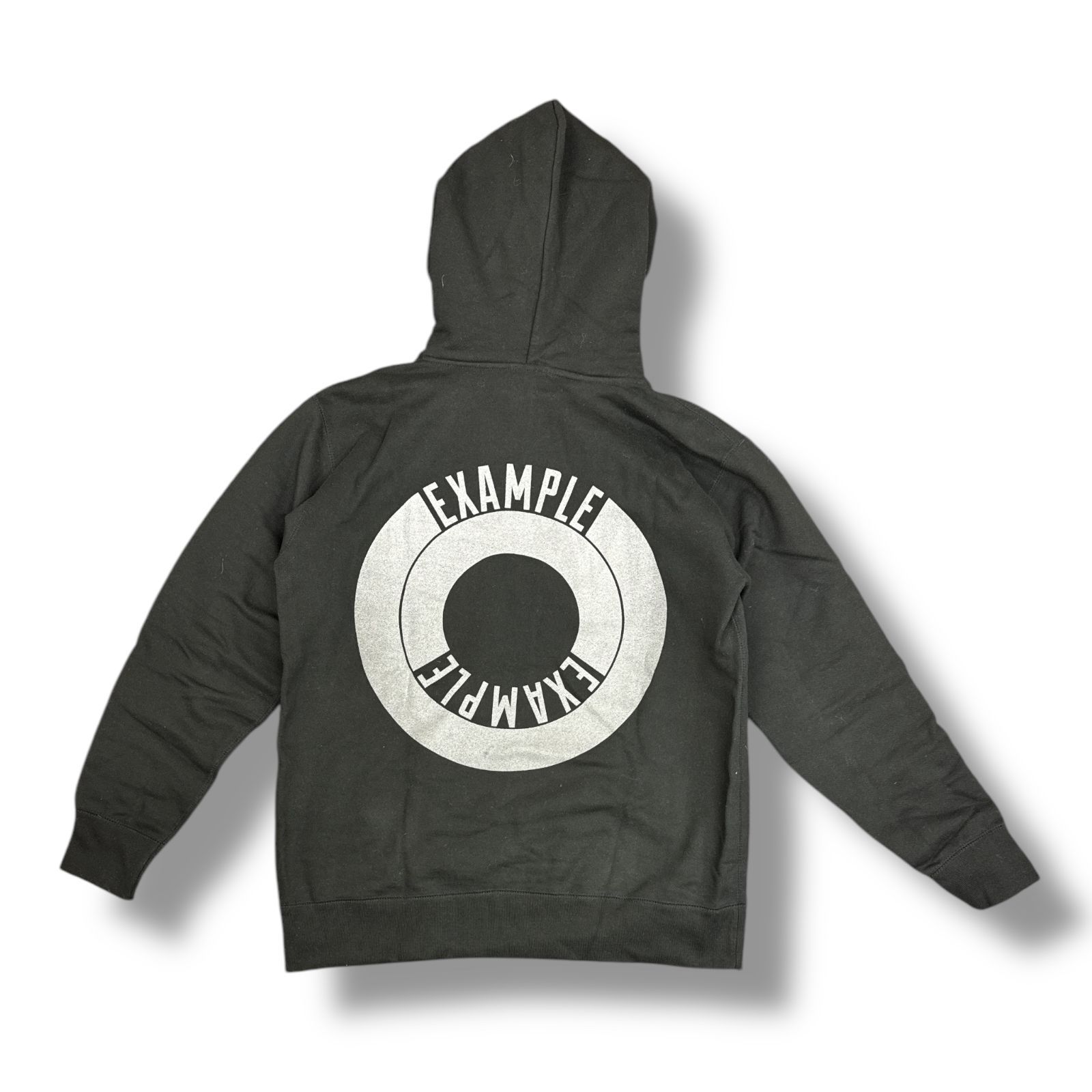 example ラウンドロゴ　パーカー 人気，人気セール】 EXAMPLE ラウンドロゴパーカー エグザンプル