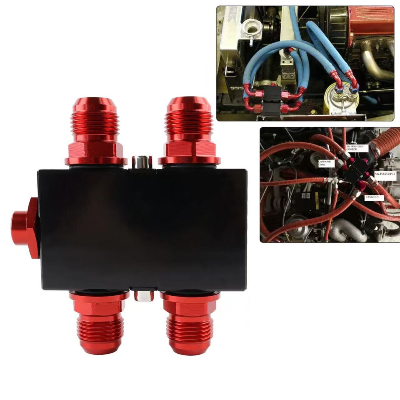 オイルラインサーモスタット 汎用 AN10