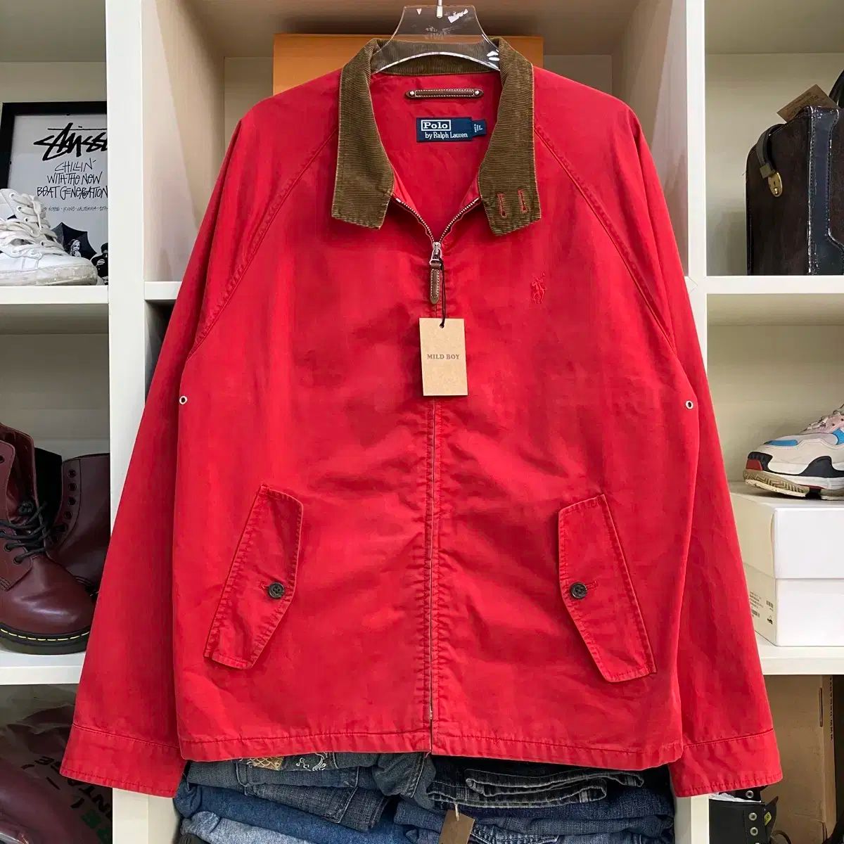 ポロ ラルフローレン コットン ジャケット L