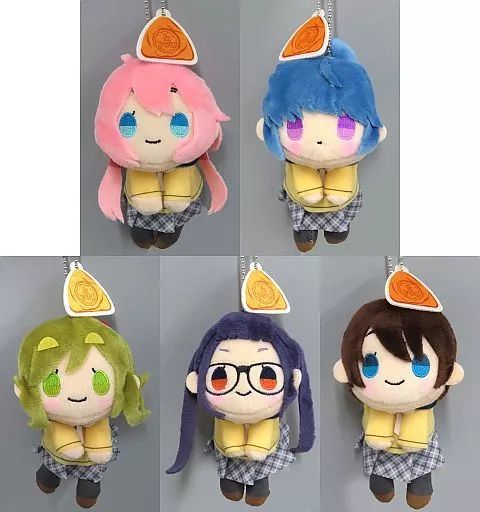 中古】ぬいぐるみマスコット・ぬいぐるみバッジ 全5種セット ＆ you