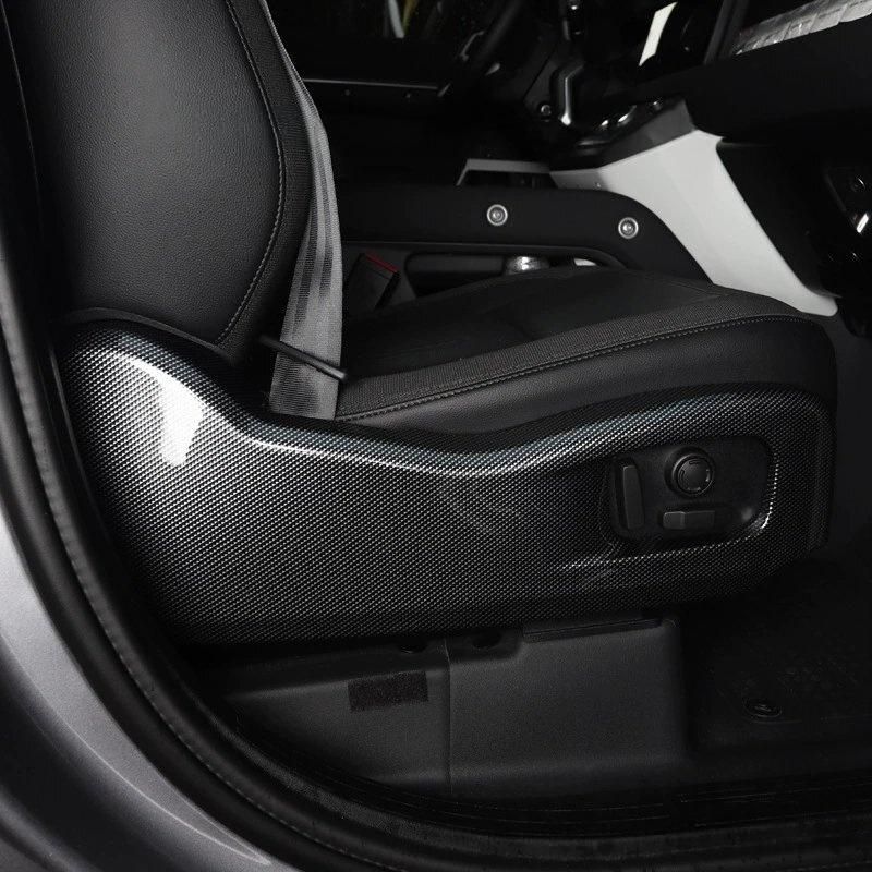 20-22年式 ランドローバーディフェンダー シート調整スイッチフレーム シートボタン装パネル 保護防傷改装