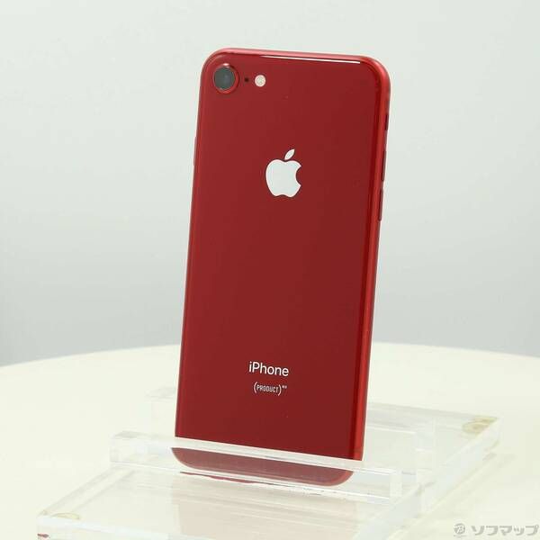 中古品〕 iPhone8 256GB プロダクトレッド MRT02J／A SIMフリー【198