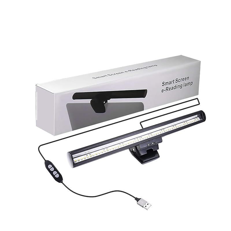 【在庫セール】【 ノートPC に最適】BEGALO モニター掛け式ライト スクリーンバー クリップライト LED 手元灯 キーボードライト モニターライト バーライト PCモニター 譜面台 USBライト 3色切替