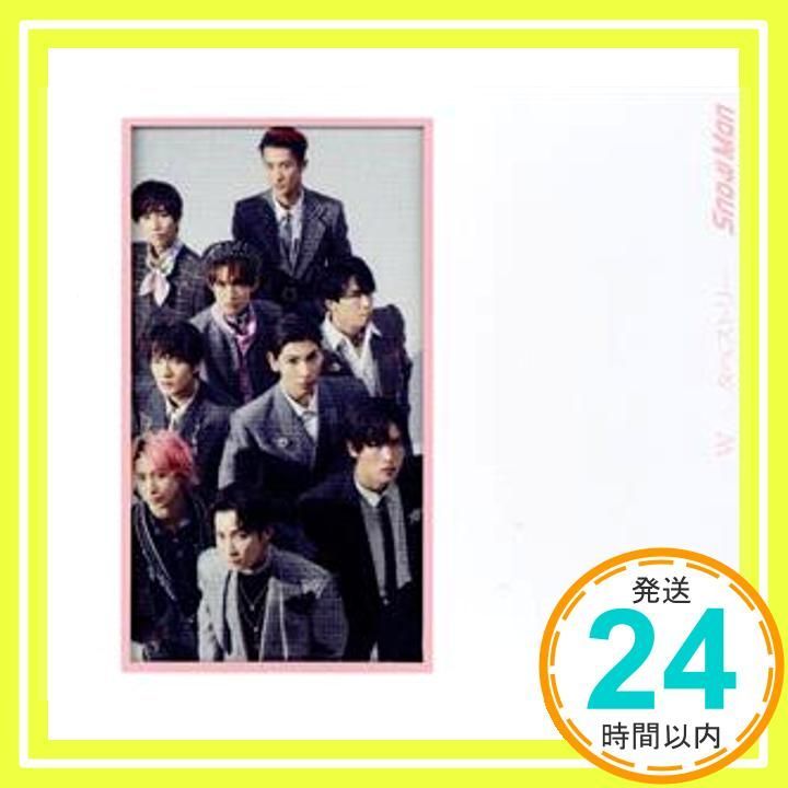 Snow Man | W|タペストリー 初回盤B CD DVD CD Snow?Man_02