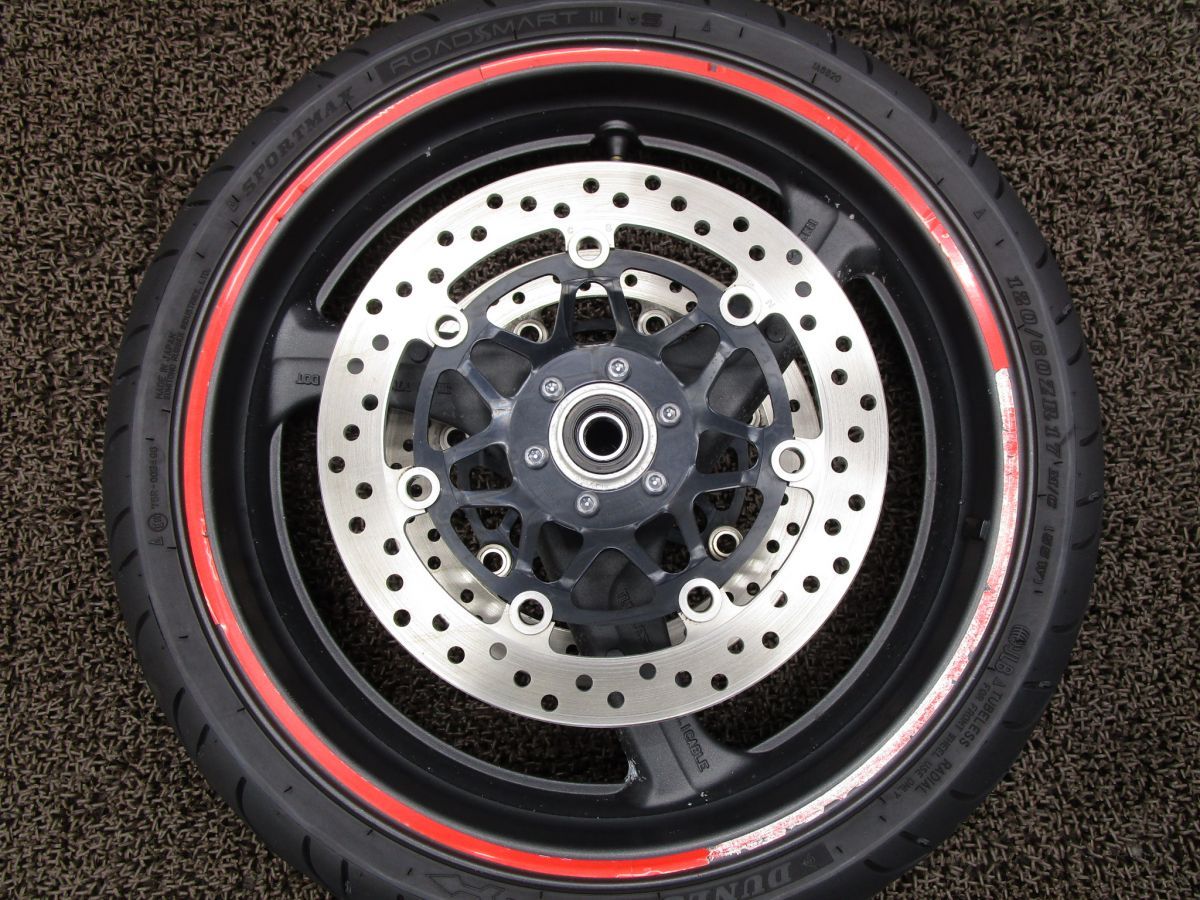 CB400SB レボ フロントホイール ディスク □A5994 NC42 ホンダ NC42E スーパーボルドール REVO 動画有 FI インジェクション