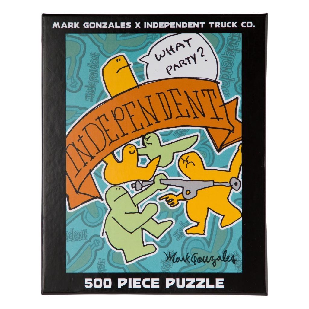 INDEPENDENT x MARK GONZALES GONZ 500 PIECE PUZZLE - メルカリ