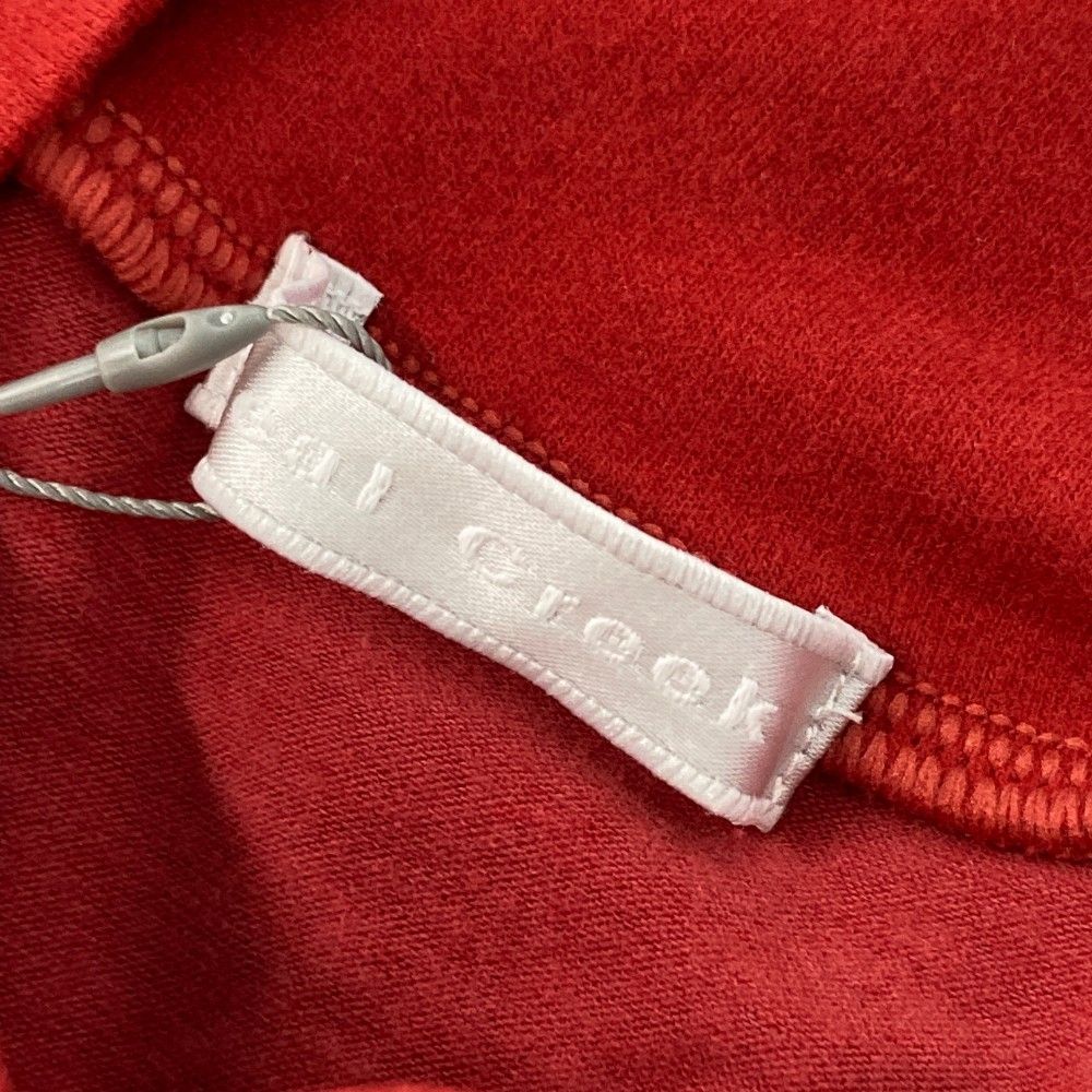 サイズ：50 HEAL CREEK ヒールクリーク  長袖ハイネックTシャツ  レッド系 [240101449143] ゴルフウェア メンズ ストスト サイズ：50 HEAL CREEK ヒールクリーク 長袖ハイネックTシャツ