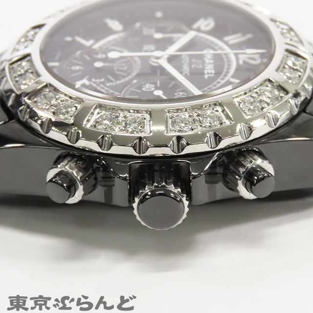 CHANEL J12 H1178 41クロノグラフダイヤハイジュエリーモデル シャネル 