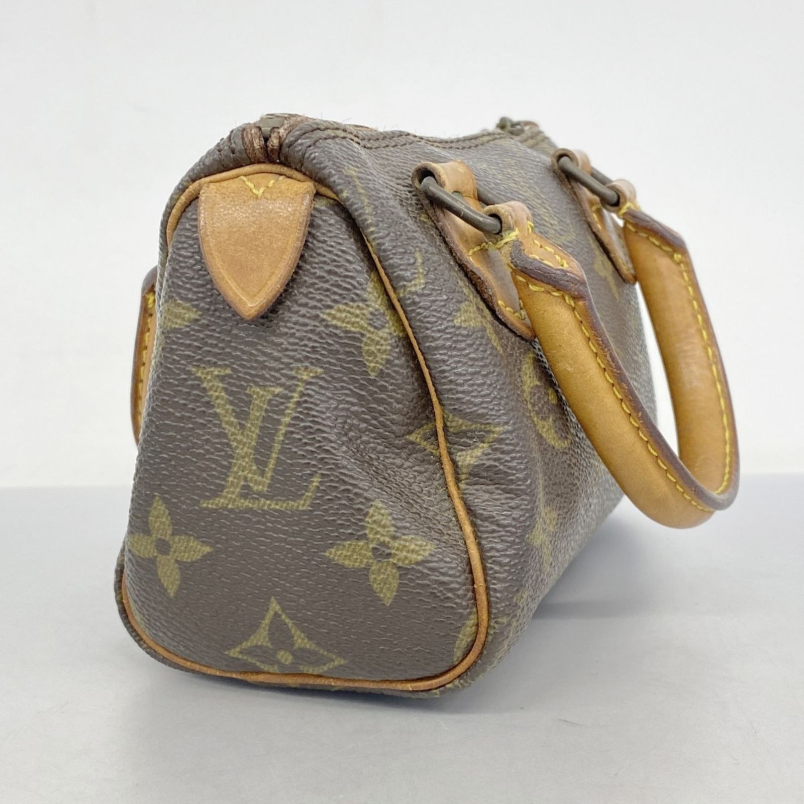 LOUIS VUITTON ハンドバッグ モノグラム ミニスピーディ ブラウン ミニ・スピーディ ルイヴィトン ハンドバッグ M41534 ミニ