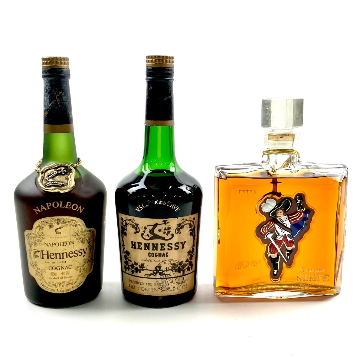 Armagnac sempe 古酒？　700ml？　3本セット Armagnac sempe 古酒？ 700ml？ 3本セット Armagnac sempe 古酒