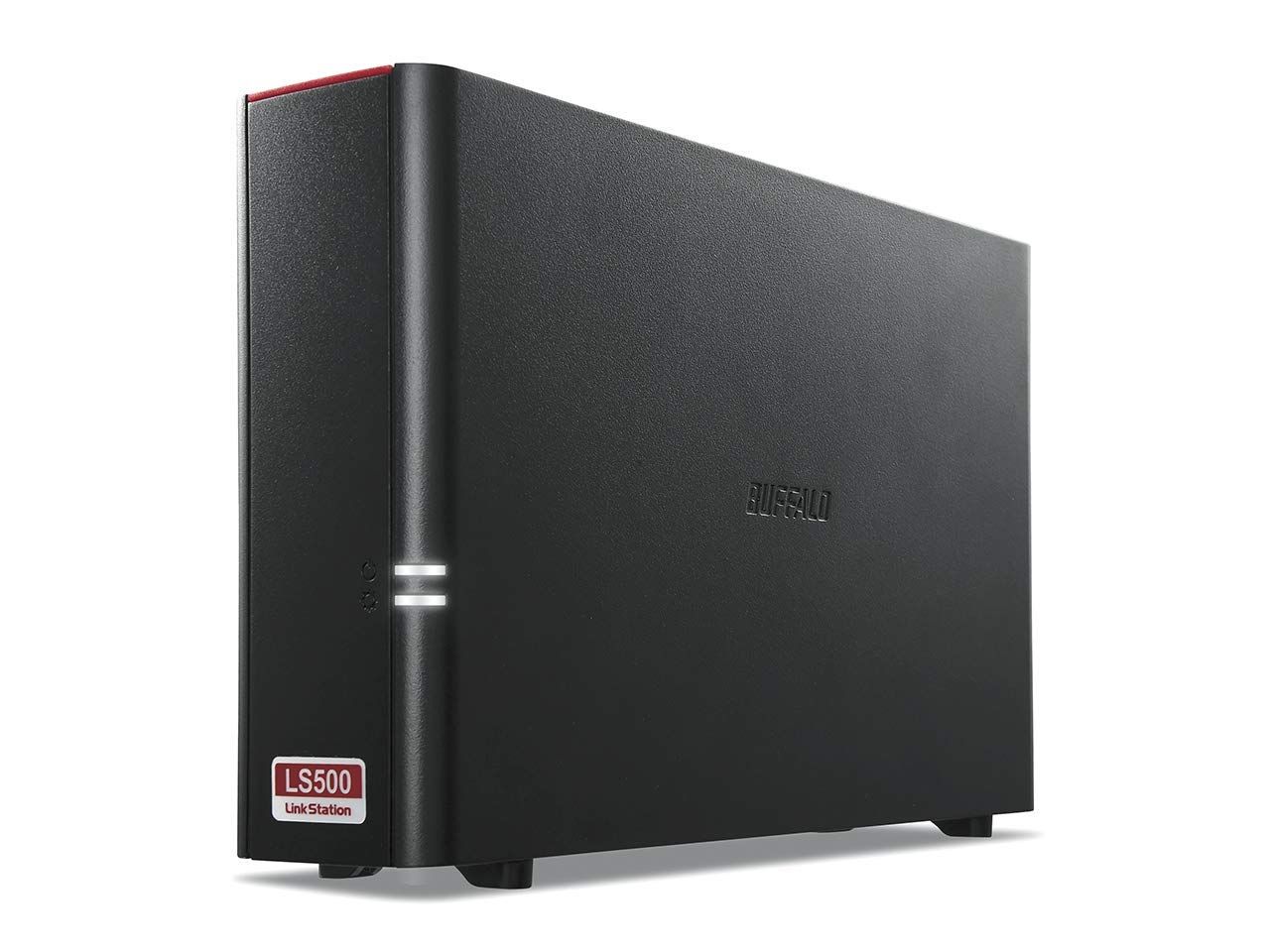 BUFFALO NAS スマホ/タブレット/PC対応/ブラック ネットワークHDD 3TB LS510D0301G 【同時アクセスでも快適な高速モデル】 [単品] [3TB]