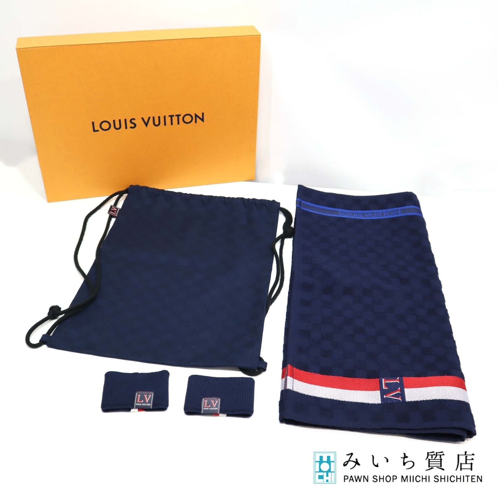 LOUIS VUITTON セルヴィエット バスタオルセット ☆Louis Vuitton