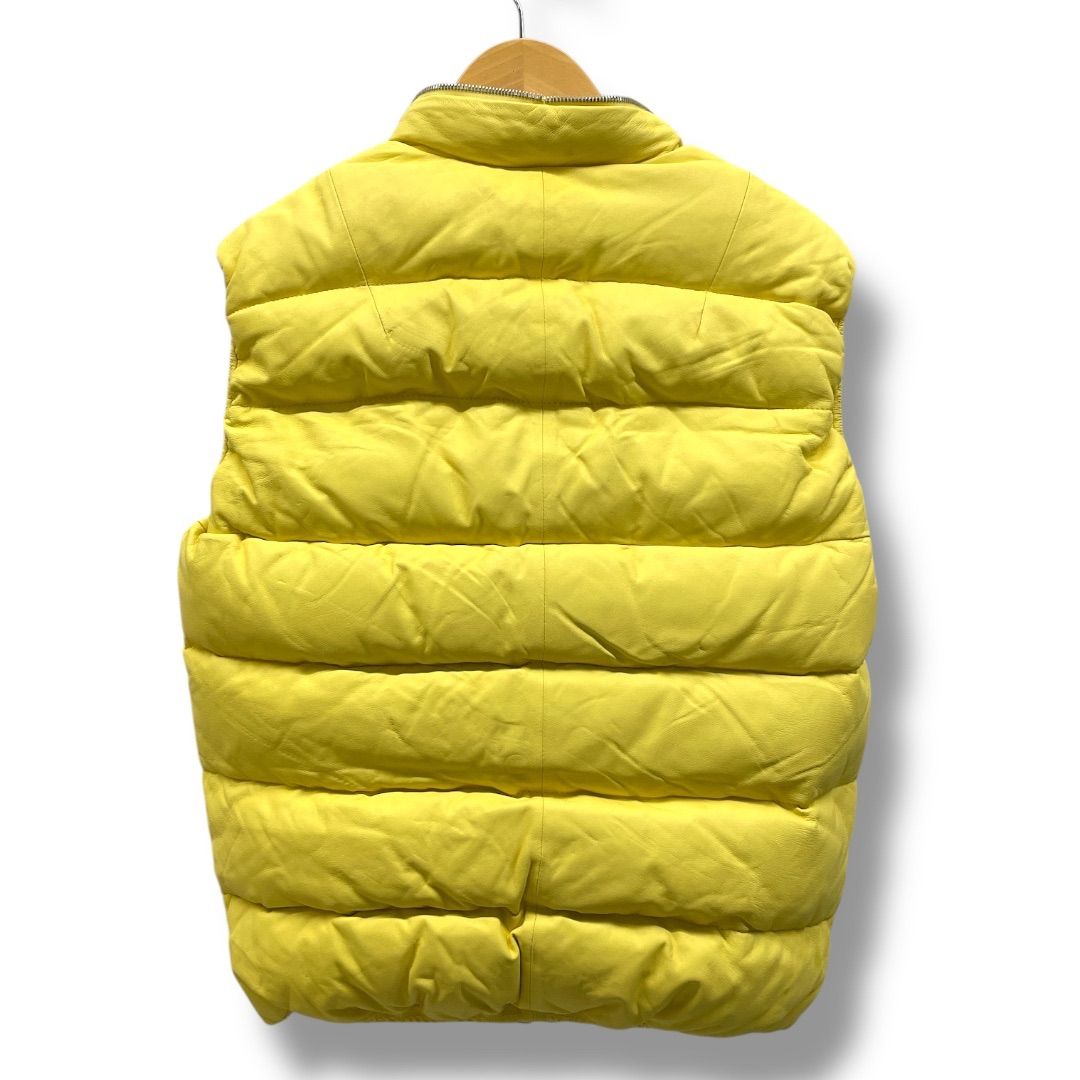 JAM CRACKER RECORD ジャムクラッカーレコード レザーダウンベスト