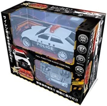クラウン 1/18 LEDライト付きラジコン RC ラジコンパトカー トヨタ クラウンパトカー パトライト