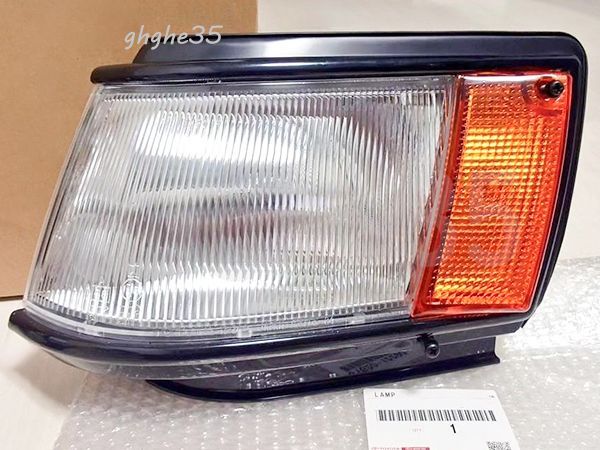 AE86 レビン 後期 純正 コーナーレンズ ウィンカー 左右セット 外装品