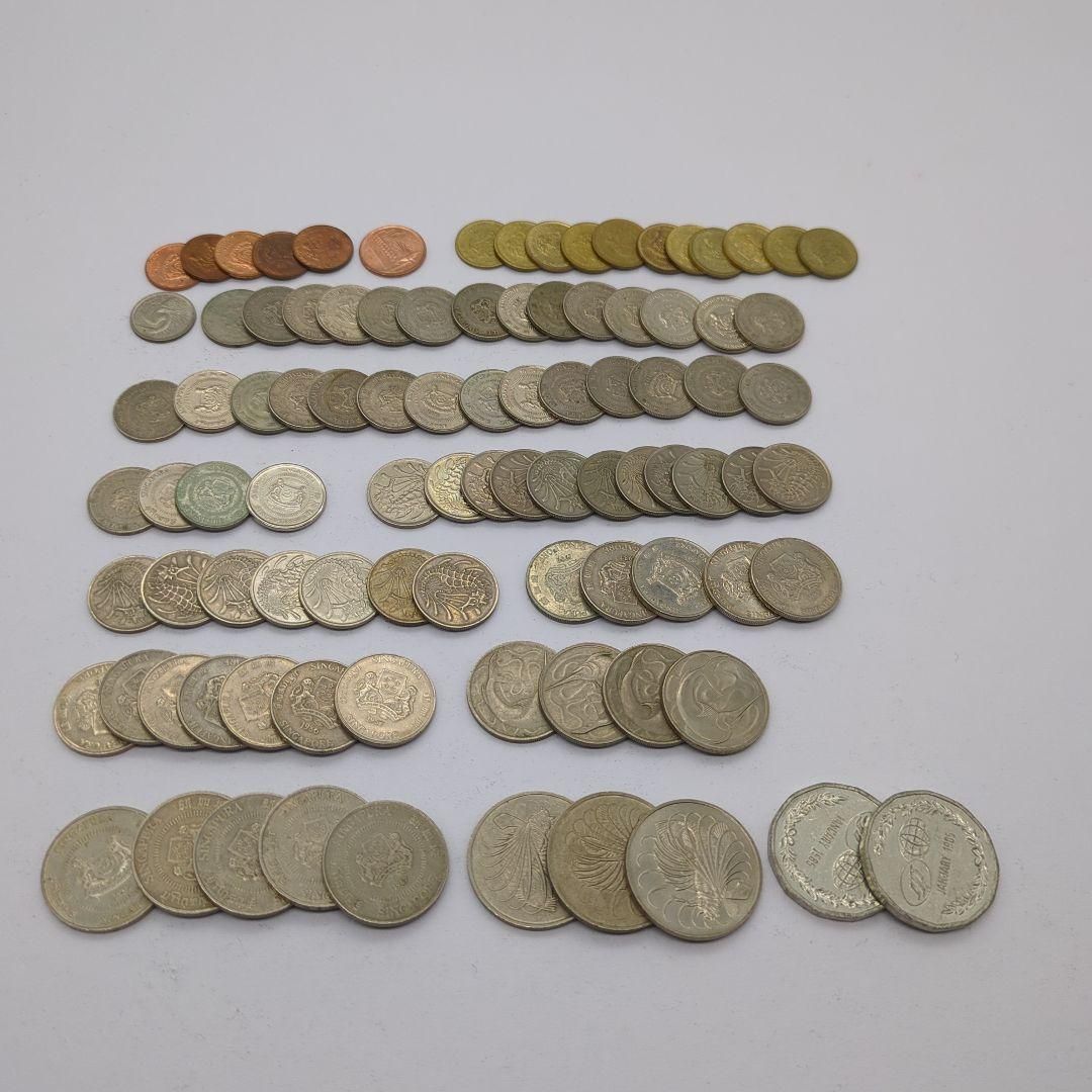 シンガポール 旧貨幣 約30枚