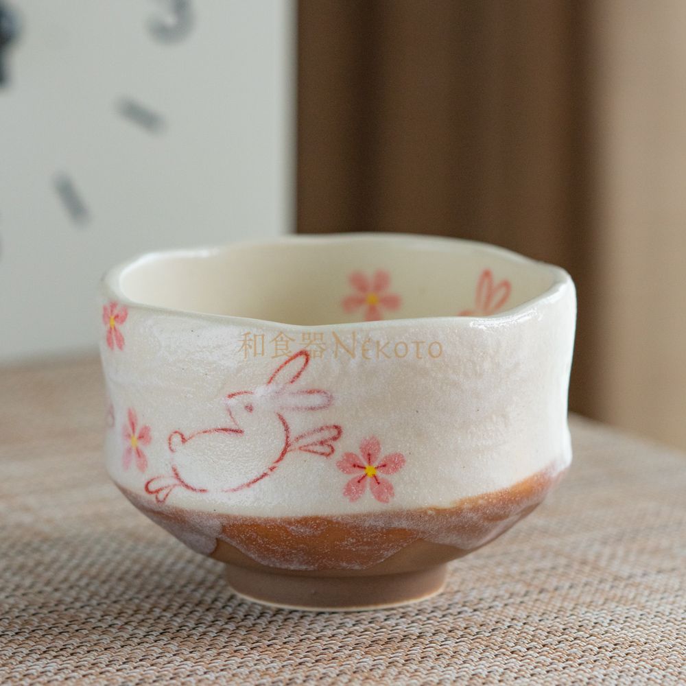 最大80％オフ ミニ抹茶碗2点セット 小ぶり抹茶碗(富士)/兎 美濃焼 食器 陶器 お椀・ボウル・鉢
