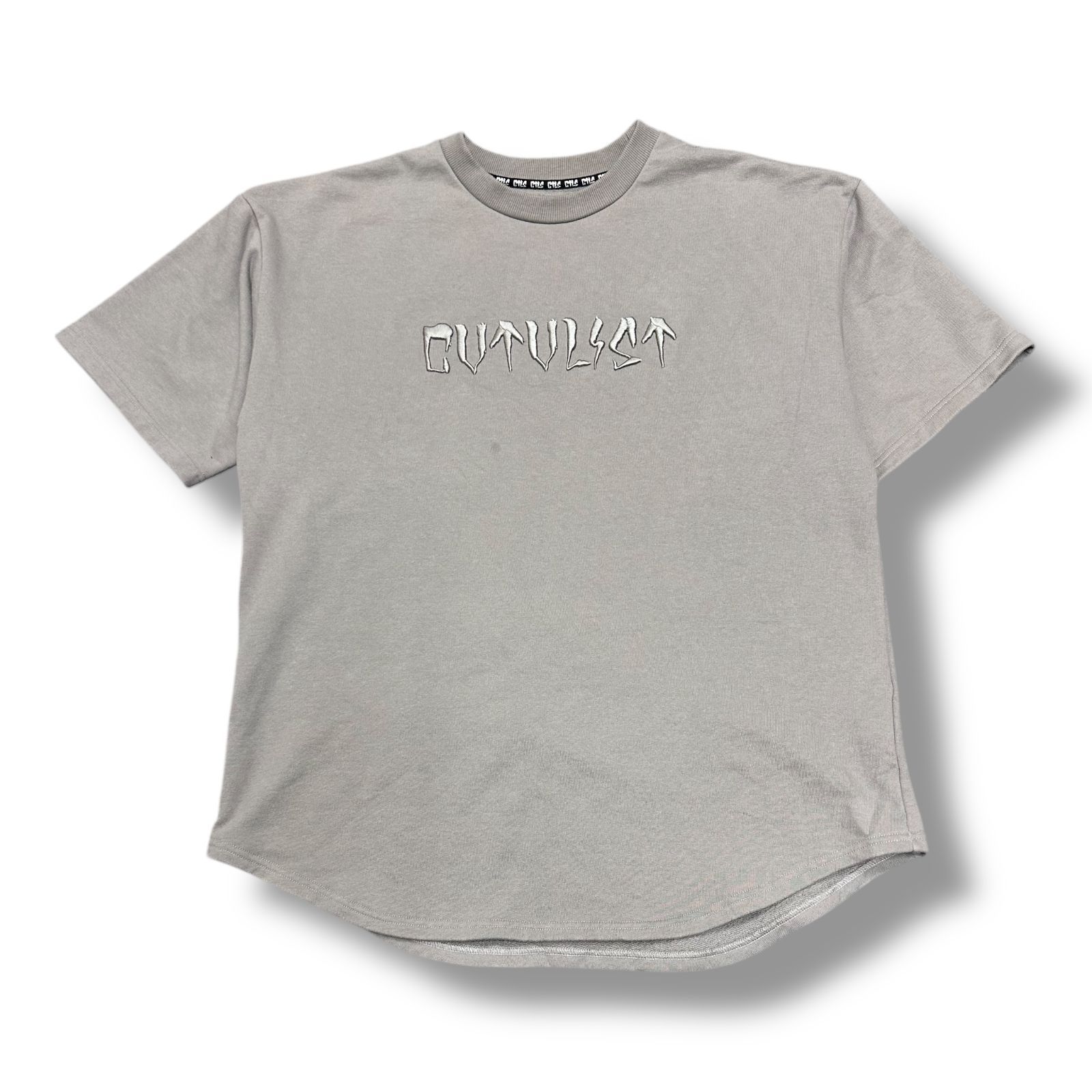 CVTVLIST 24SS ロゴ刺繍スウェットTシャツ カットソー