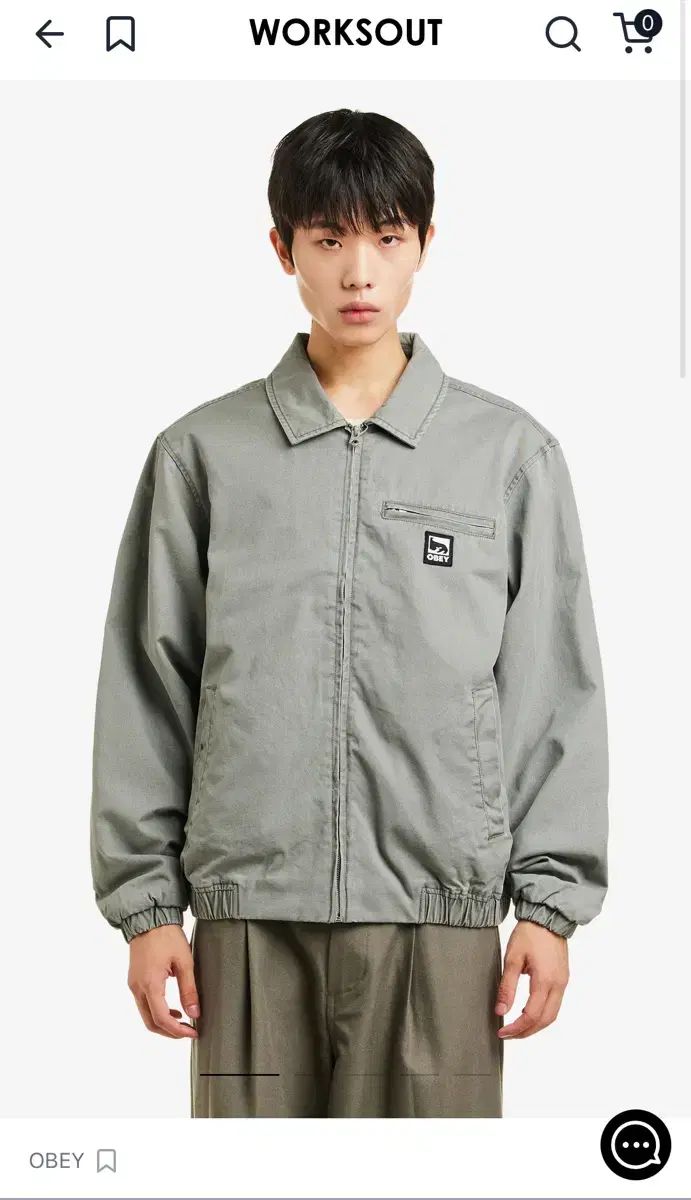 OBEY オベイ ブルゾン XXL