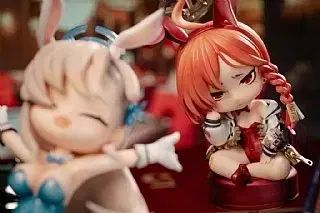 Blue Archive ブルーアーカイブ ブルアカ 何とか ネルー バニーガール ラウンドアンドラウンド フィギュア キット 樹脂キット