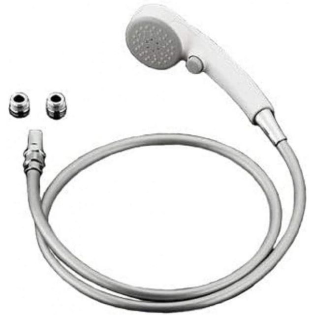 TOTO エアイン クリックシャワーヘッド 1.6Mホース 調圧弁セット アダプター付 THYC49H 節水