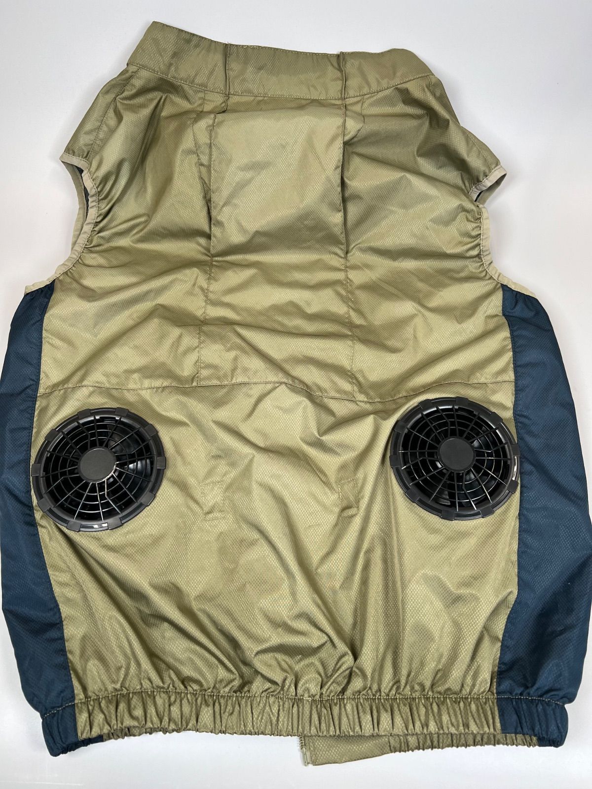 ダンロップ ファン付きウェア ベスト M　カーキKF4SVJ-M KH 空調服 ファン付きベスト 空調服 ダンロップ M ダンロップ ファン付き ウェア