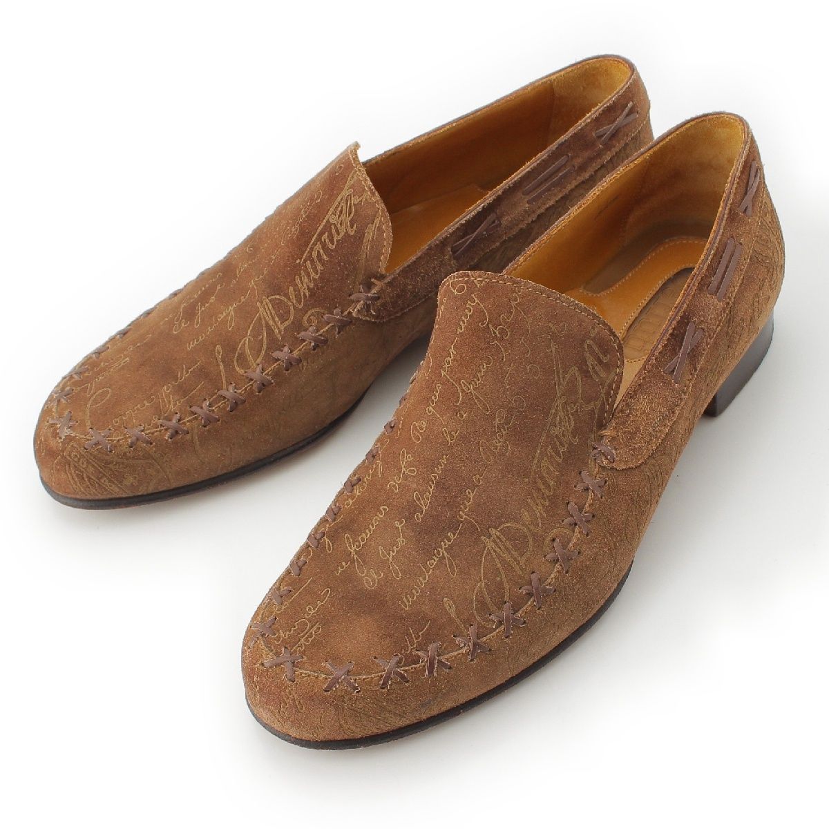 ベルルッティ スクリット カリグラフィ フェデリコ スエード オペラ