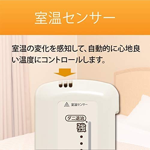 コイズミ 電気毛布 敷き毛布 ラビットファー調 丸洗い可 140×80cm KDS