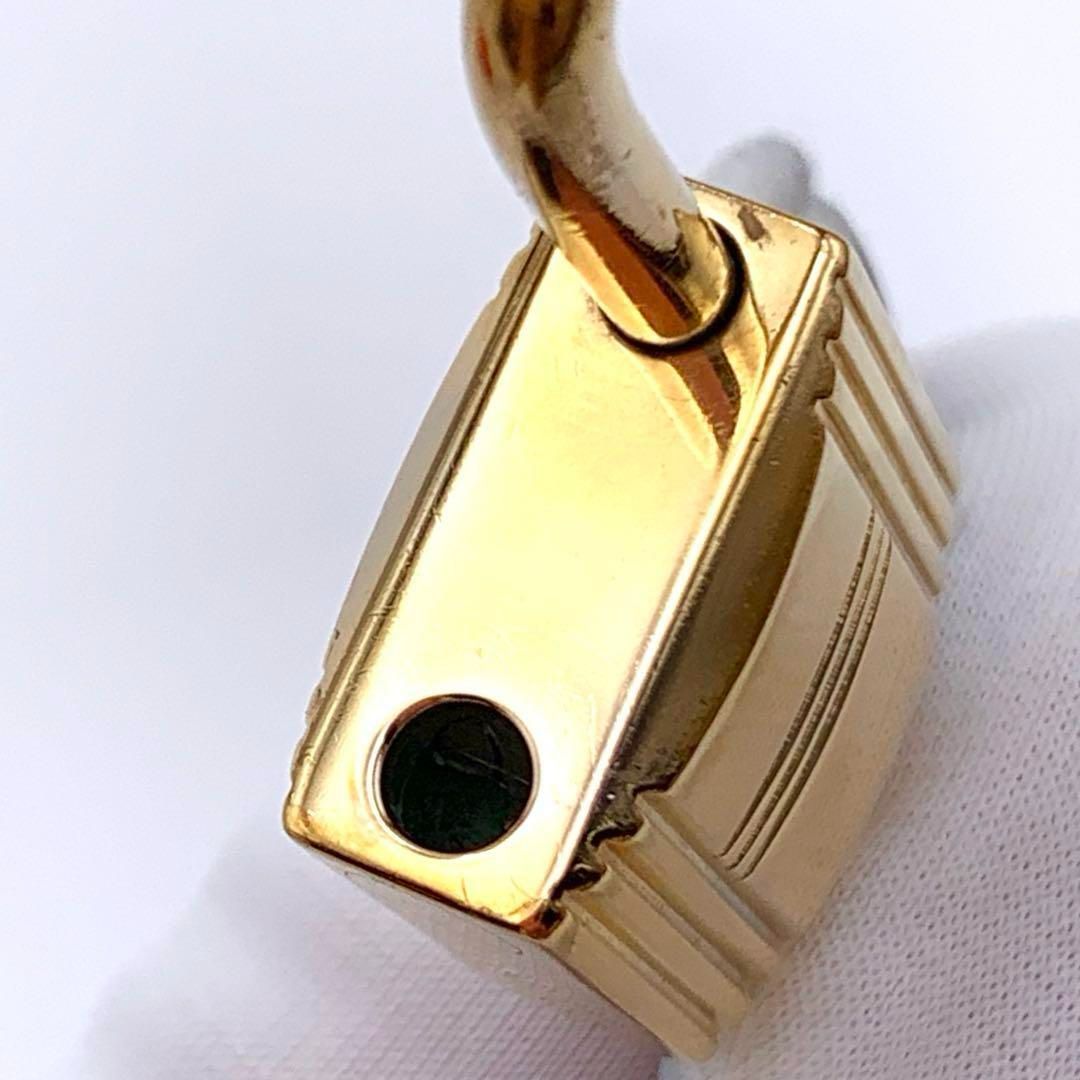 HERMES エルメス カデナ 24Kメッキ No.121 121番 鍵付き