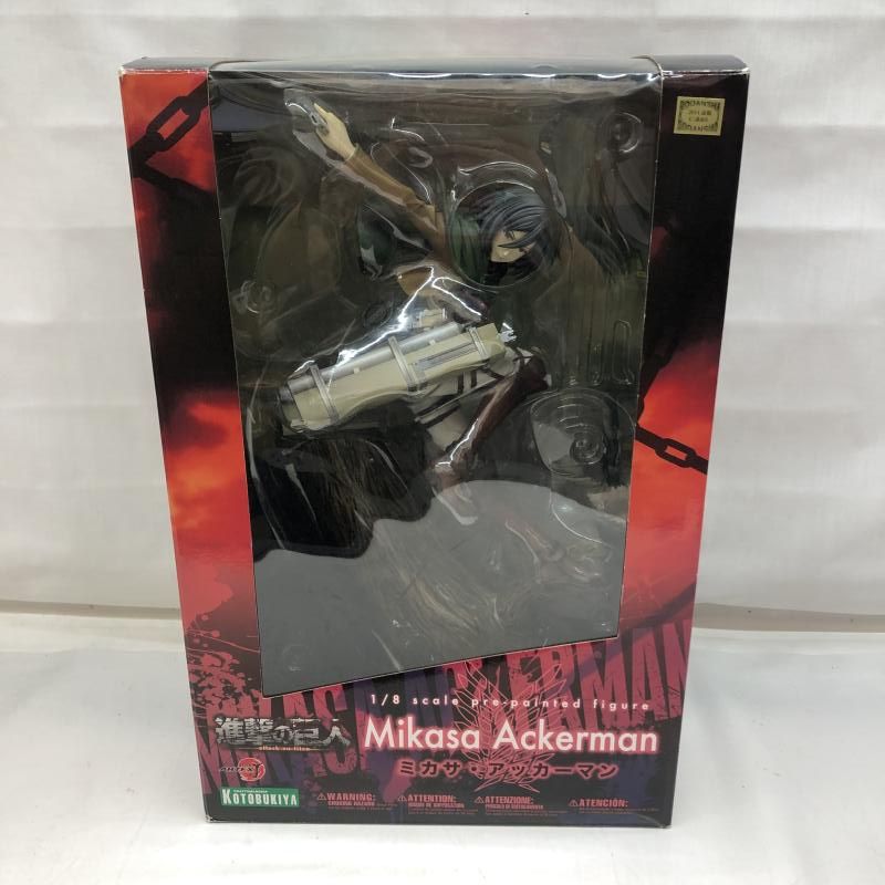 希少・未開封品】ARTFX J ミカサ・アッカーマン 1/8 フィギュア 初版