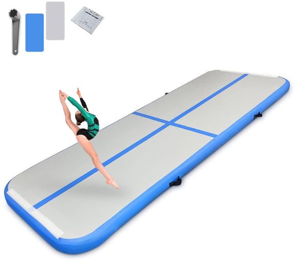 体操マット エアーマット 2.5M トレーニング 空気入れ