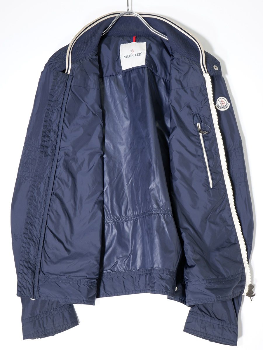 MONCLERモンクレール CLOSSET ナイロンライダースジャケット 国内正規品【1】【MJKA70079】