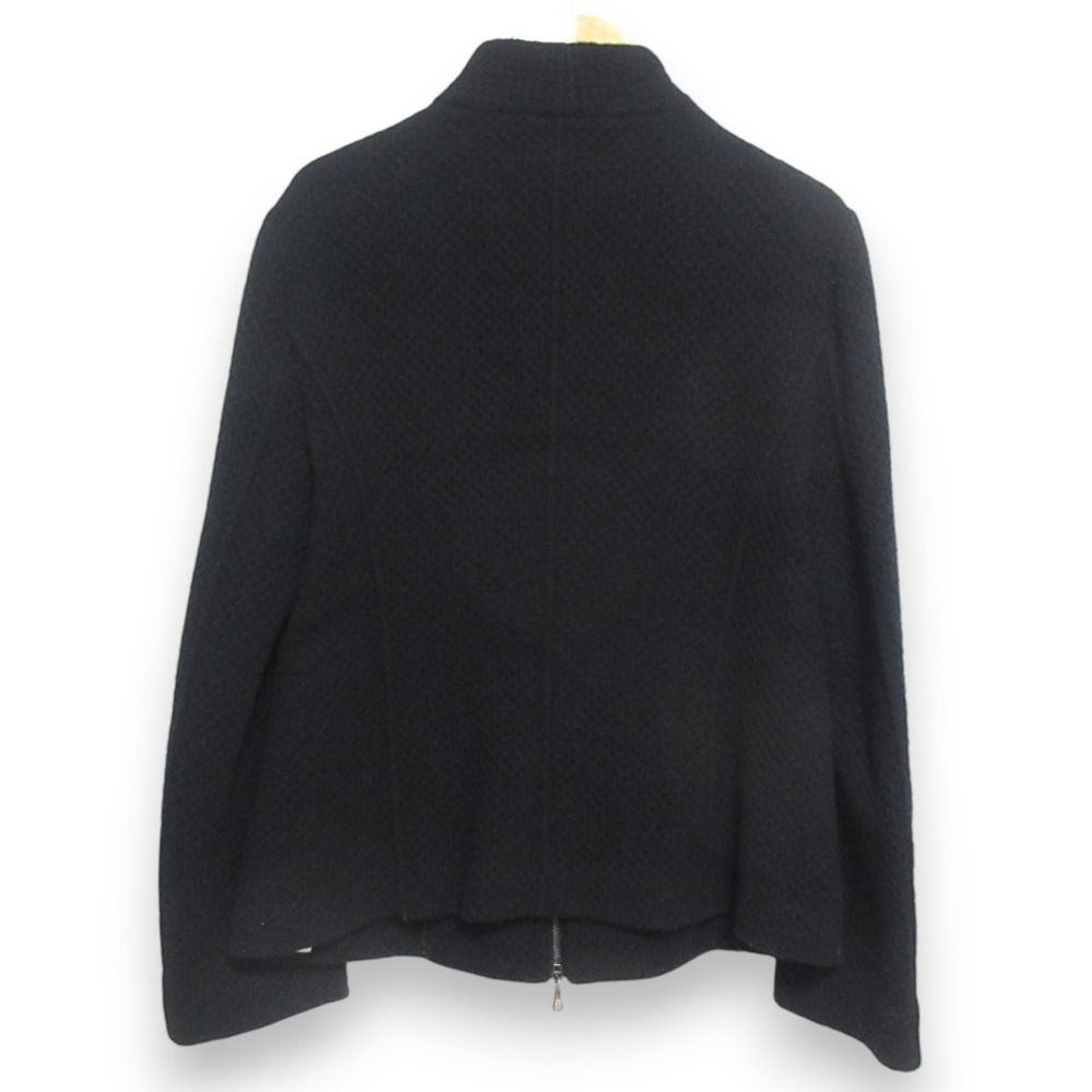ジョルジオアルマーニ　アンサンブル　ニット　カシミヤ・シルク混　黒　38 ジョルジオアルマーニ アンサンブル ニット カシミヤ・シルク混