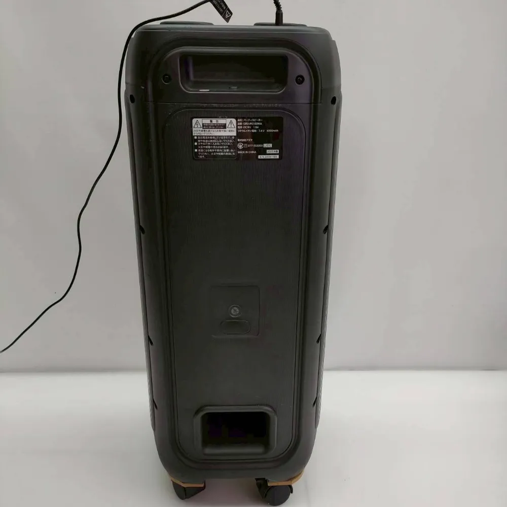 GRV-PS100WA 大型スピーカ 防水 防塵 充電式 2025年製 楽器 05w15640 【パーティスピーカー】GRV-PS100WA 大型スピーカ 防水 防塵