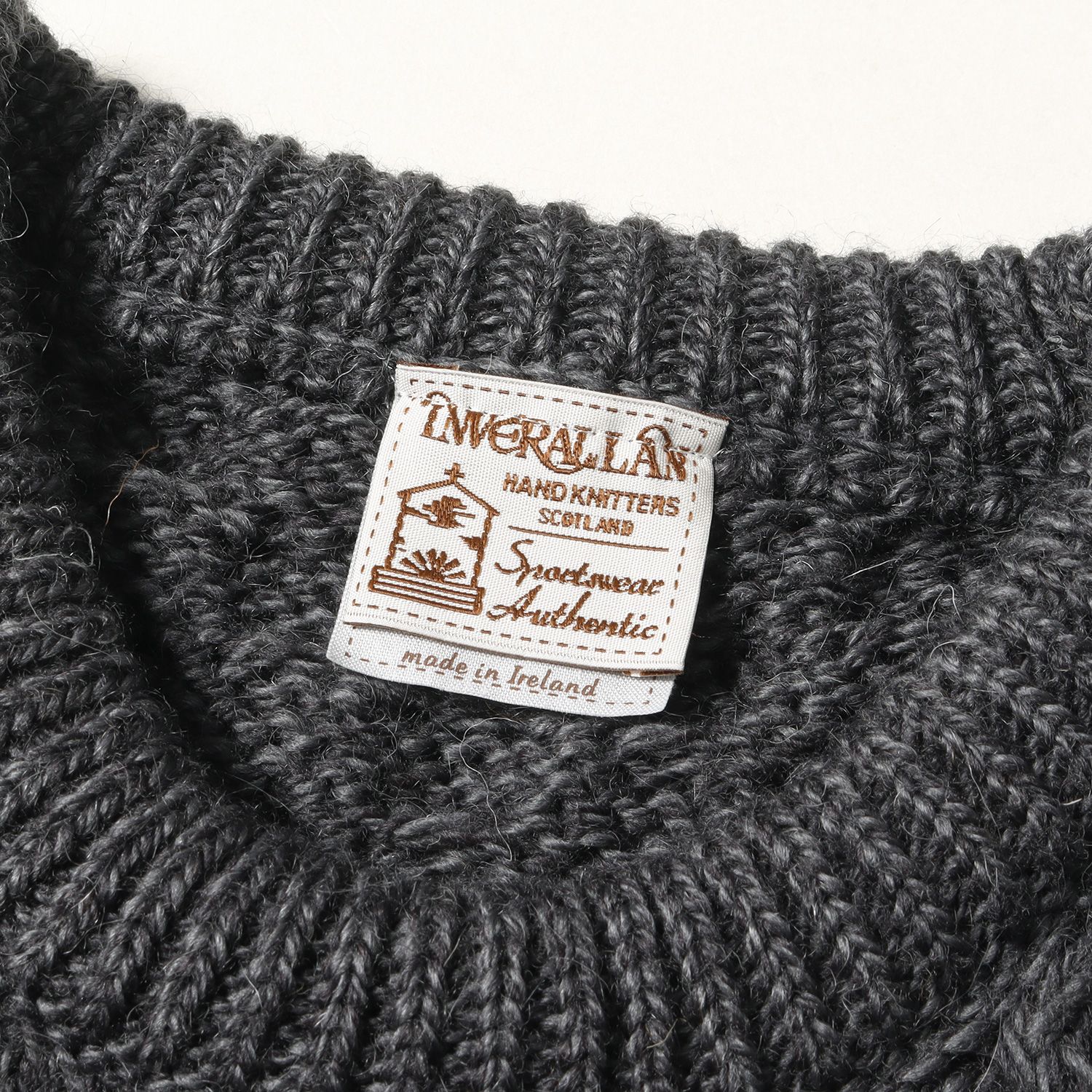 INVERALLAN〜ケーブルニットセーター INVERALLAN（インバーアラン） / Cable Knit（ケーブルニット）