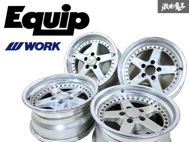 楽天市場】(4本セット) 15×5.5J +35 4/100 EQUIP 03(エクイップ