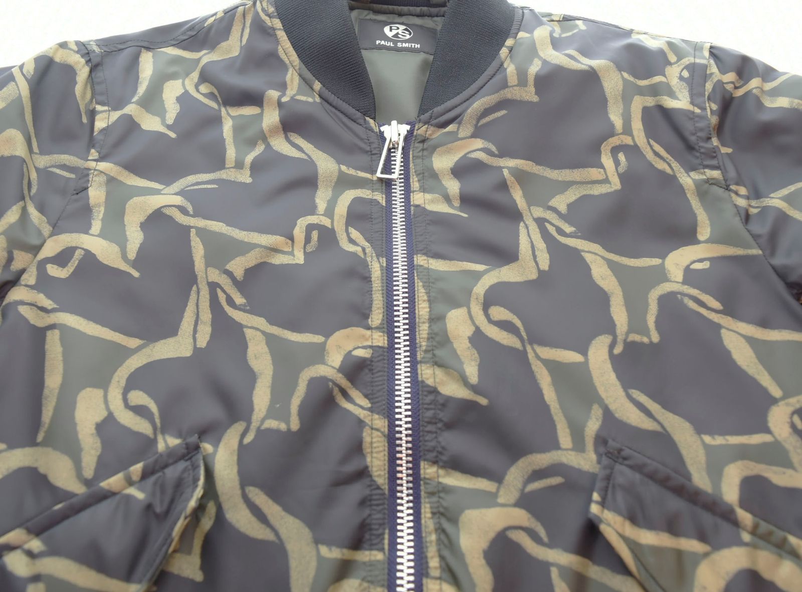 Paul Smithポールスミス中綿 フライジャケット ポール・スミス Paul Smith フライトジャケット 黒 PY-5Y-52221