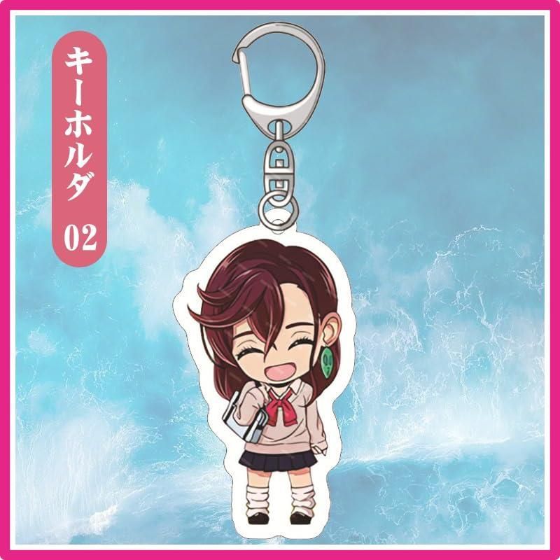 ダンダダン　缶バッジ　トレーディングアクリルキーホルダー　アクキー　綾瀬桃 Amazon.co.jp: ダンダダン 綾瀬桃 アクリルキーホルダー 6種