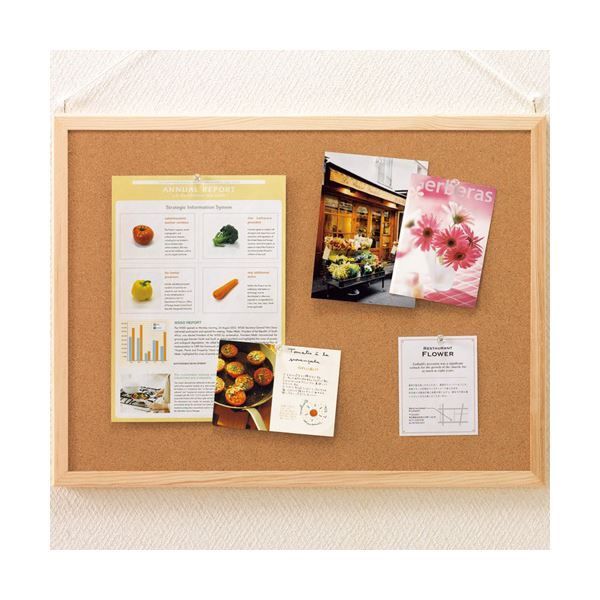  まとめ TANOSEE 両面コルクボード Sサイズ W 450 H 300 D 15 mm その他 カレンダー スケジュール